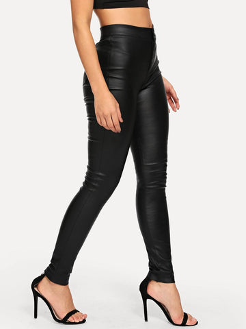 High Waist High Stretch Skinny Jeans