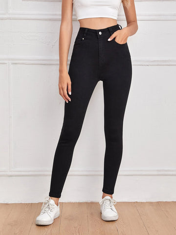 High Waist Skinny Jeans