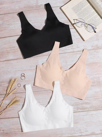 3pack Seamless Bra Set