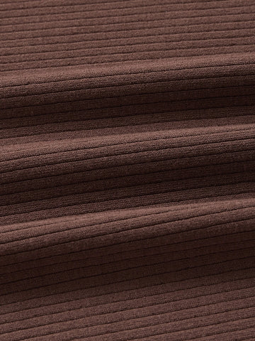 EZwear Solid Rib-knit Cami Top