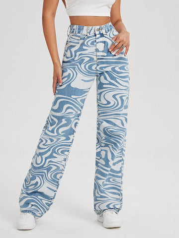 ICON High Waist Wide Leg Jeans