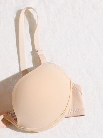 Solid Push Up Bra