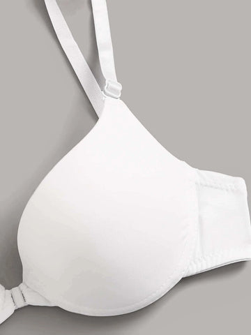 2pack Solid Underwire Bra Set