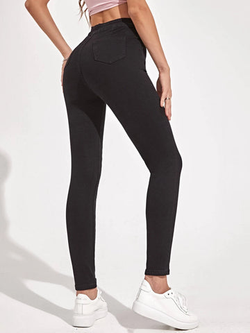 High Waist Skinny Jeans