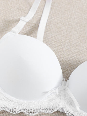 2pack Contrast Lace Underwire Bra Set hi