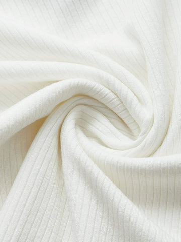 EZwear Solid Rib-knit Cami Top