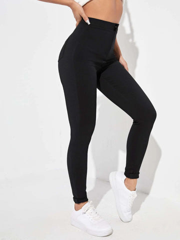 High Waisted Skinny Jeans