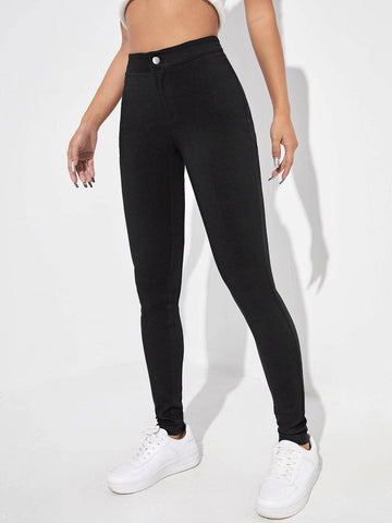 High Waisted Skinny Jeans
