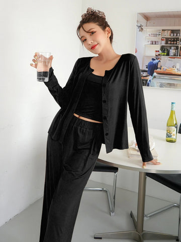 DAZY 3pcs Solid Lounge Set