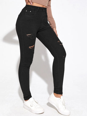 Ripped Skinny Jeans