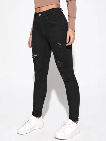 Ripped Skinny Jeans