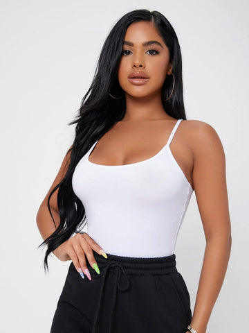 Solid Slim Cami Top