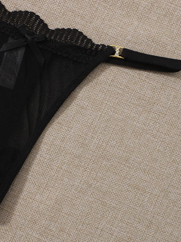 8pack Bow Decor Panty