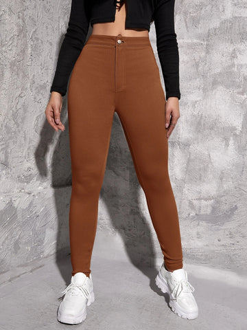 High Waisted Skinny Jeans
