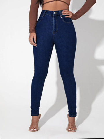 High Waist Skinny Jeans