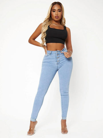 SXY Curvy High Stretch Skinny Jeans