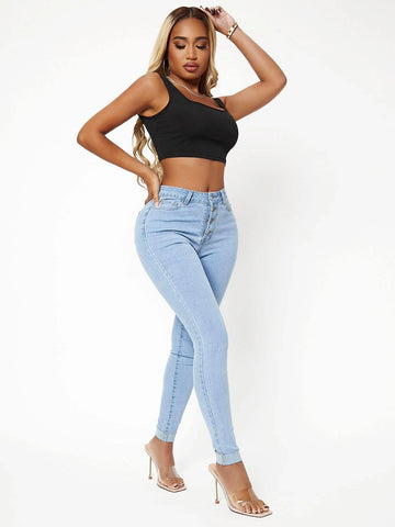 SXY Curvy High Stretch Skinny Jeans