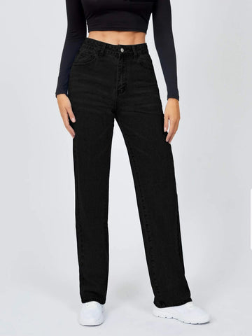 Tall High Waist Straight Leg Jeans