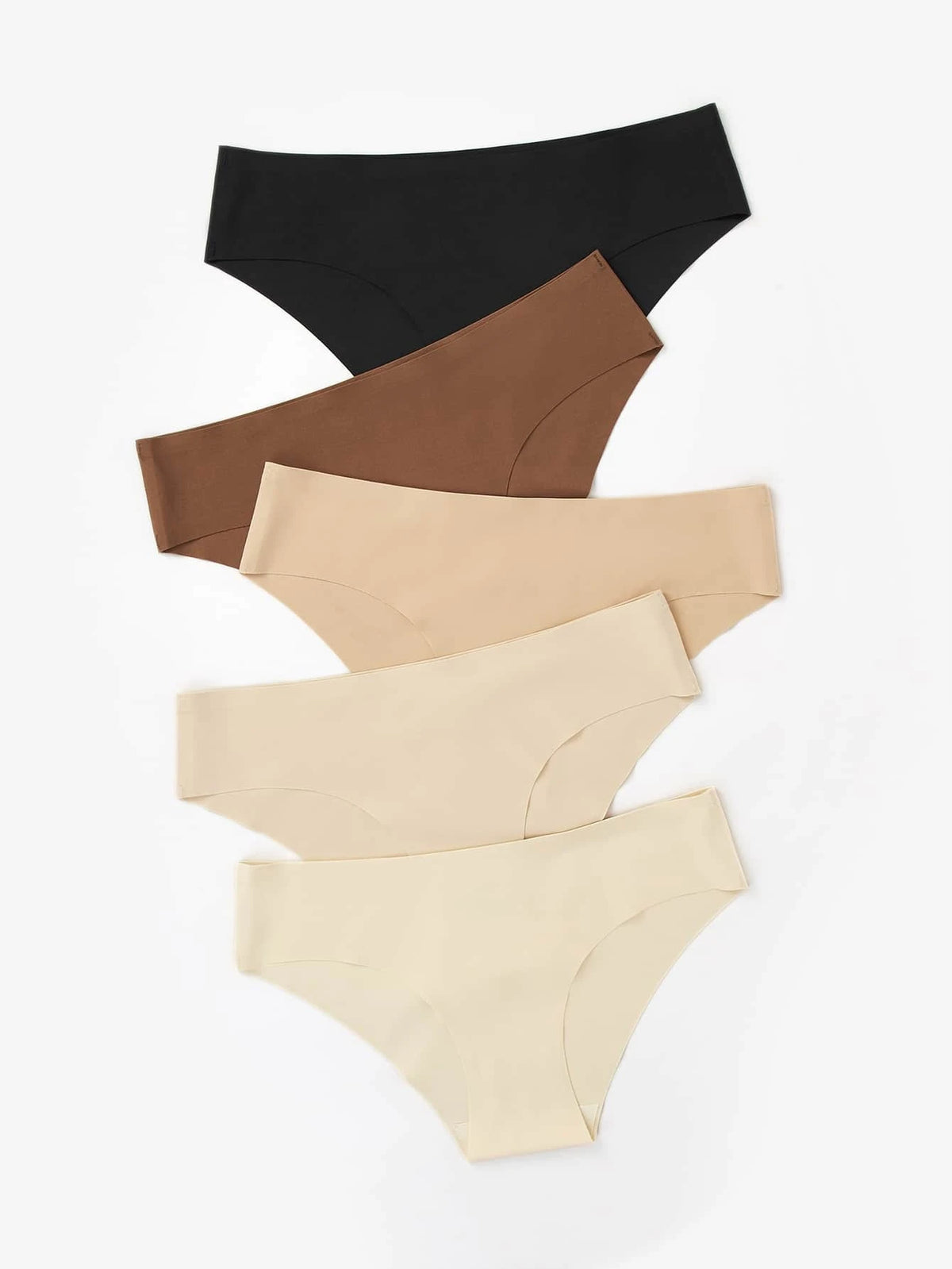 Luvlette 5pack Solid No Show Panty