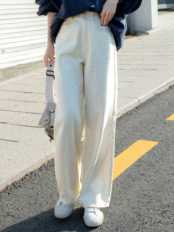 DAZY High Waist Wide Leg Jeans