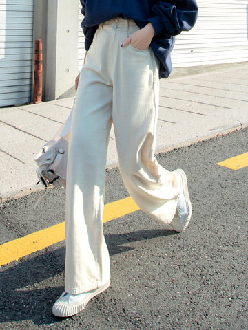 DAZY High Waist Wide Leg Jeans