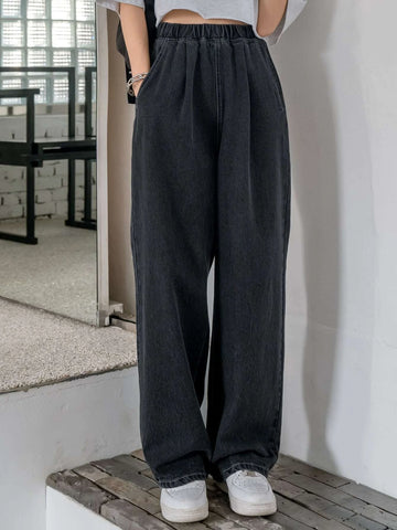 DAZY High Waist Wide Leg Jeans