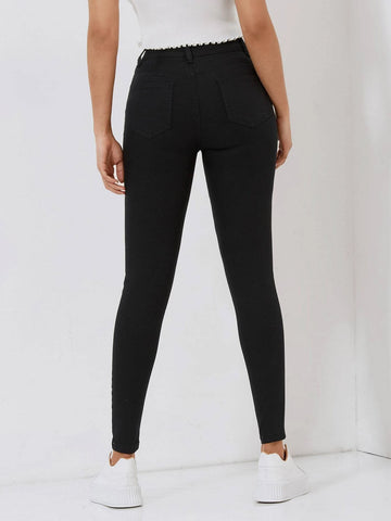 PETITE High Waist Skinny Jeans