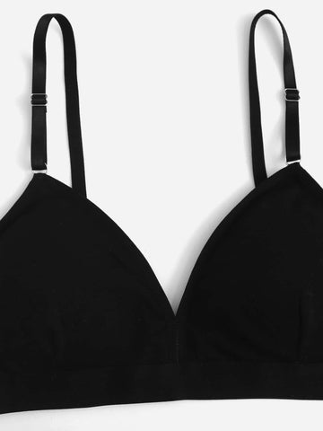 3pack Solid Lingerie Set