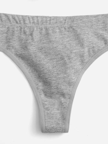3pack Solid Lingerie Set
