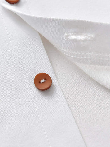 Baby Patched Pocket Button Front Shirt
