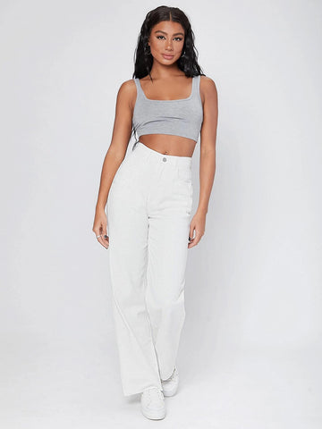 Vintage 90s High-Waist Denim Boyfriend Fit Jeans