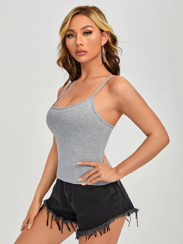 Solid Slim Cami Top
