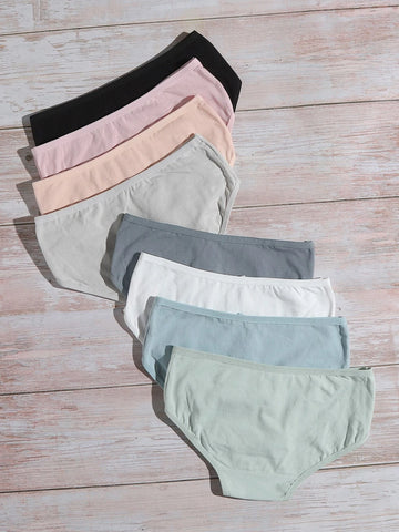 8pack Bow Decor Panty Set