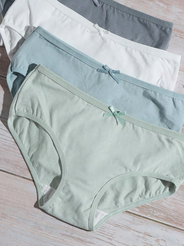 8pack Bow Decor Panty Set