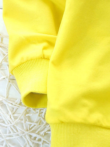 Toddler Boys Letter Graphic Sweatshirt With Sweatpants