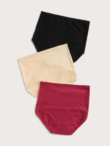 3pack Floral High Waist Panty Set