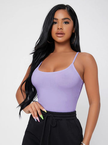 Solid Slim Cami Top