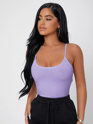 Solid Slim Cami Top