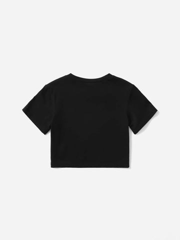 Baby Letter & Figure Graphic Tee