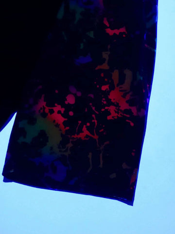 Boys Reflective Splattered Paint Tee & Shorts