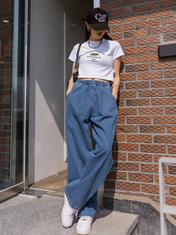 DAZY High Waist Wide Leg Jeans