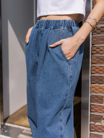 DAZY High Waist Wide Leg Jeans