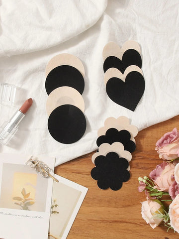 6pairs Solid Nipple Cover