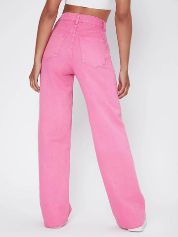 Vintage 90s High-Waist Denim Boyfriend Fit Jeans