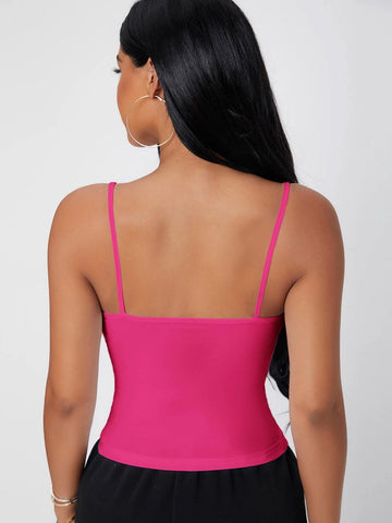 Solid Slim Cami Top