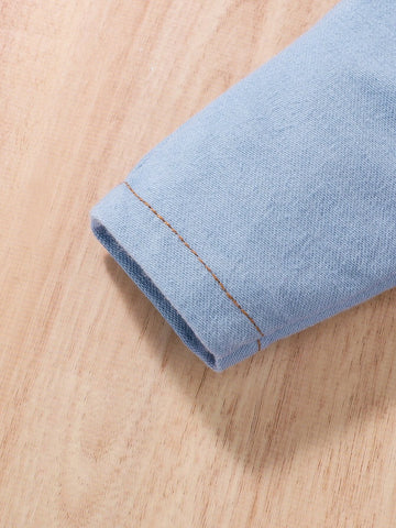 Baby Slant Pockets Tapered Pants