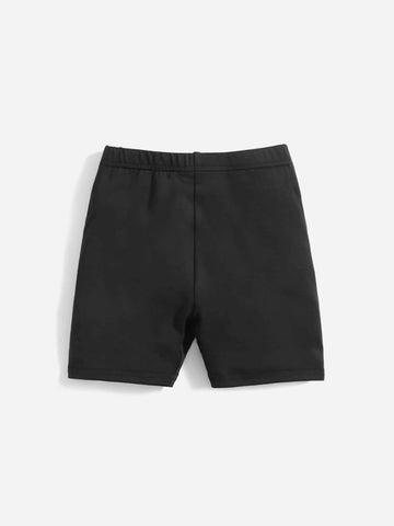 Baby Solid Biker Shorts