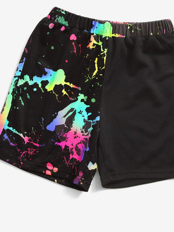 Toddler Boys Tie Dye Tee & Shorts