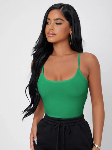 Solid Slim Cami Top