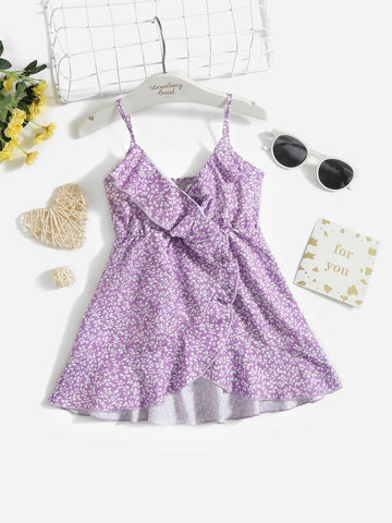 Baby Ditsy Floral Ruffle Cami Dress